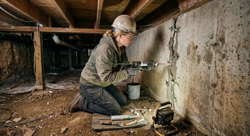 Basement Foundation Repair in Culleoka, TN