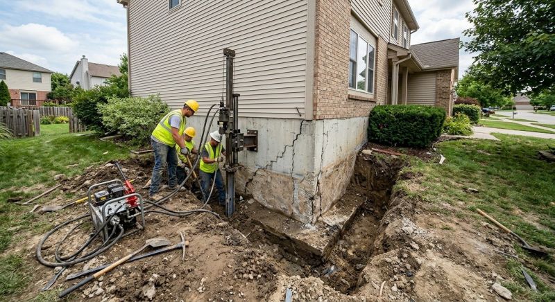 Basement Foundation Repair in Ethridge, TN