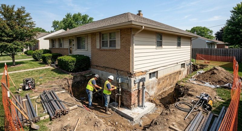 Building Foundation Repair in Culleoka, TN