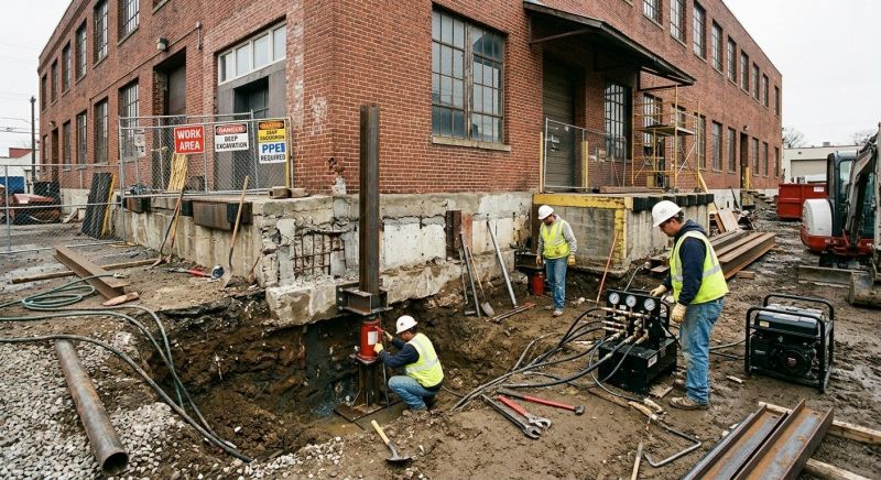 Building Foundation Repair in Elkmont, AL