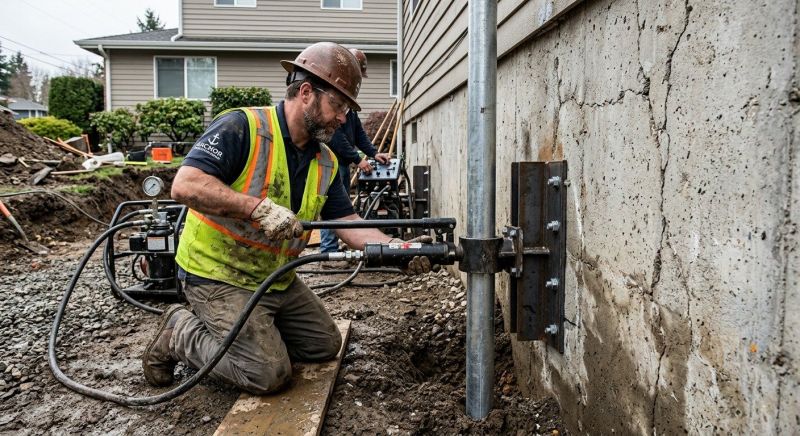 Concrete Foundation Leveling in Pulaski, TN