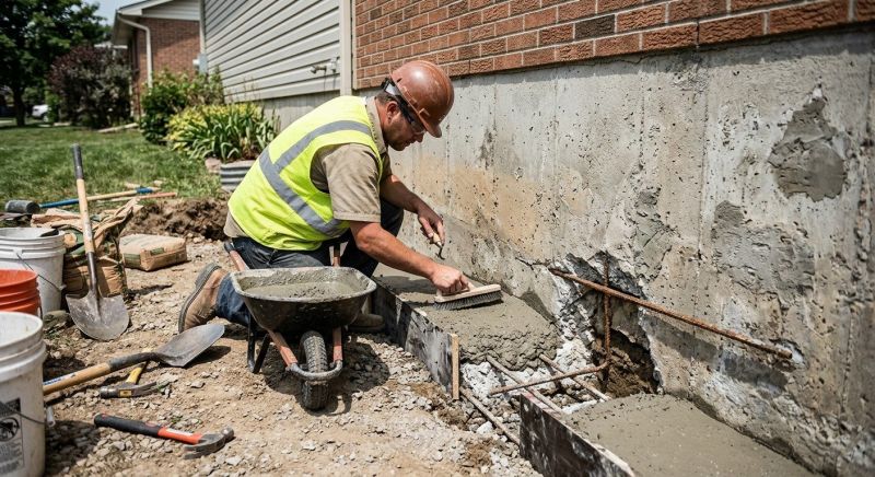 Concrete Foundation Repair in Culleoka, TN