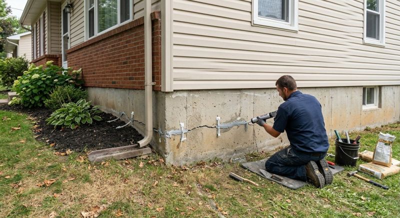 Cracked Foundation Repair in Elkmont, AL