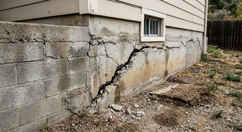 Cracked Foundation Repair in Minor Hill, TN