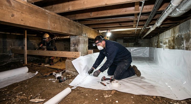 Crawl Space Leveling in Pulaski, TN