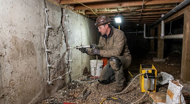 Crawlspace Foundation Repair in Pulaski, TN