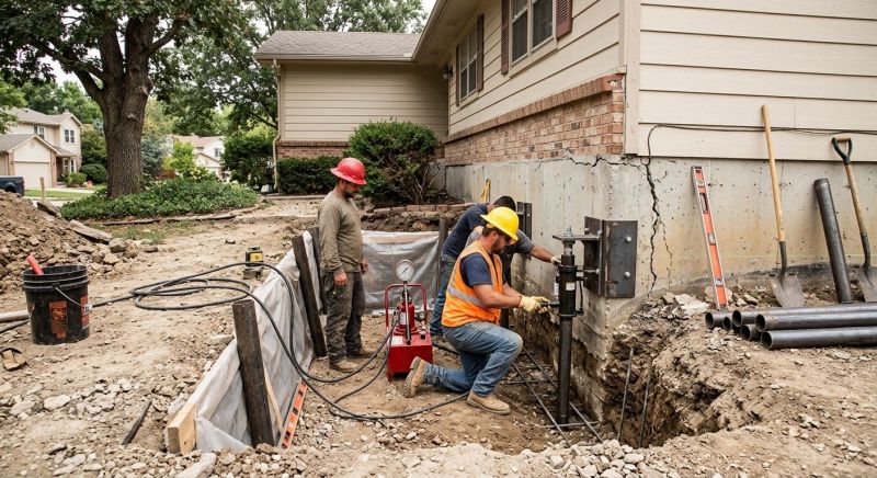 Deep Foundation Repair in Pulaski, TN
