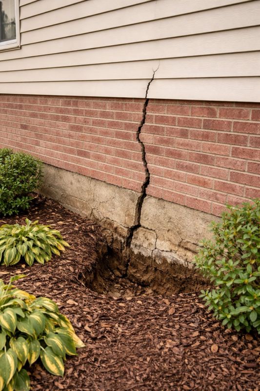 Foundation Crack Repair in Marshall County, TN