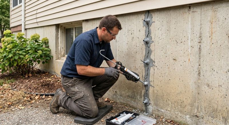 Foundation Crack Sealing in Pulaski, TN