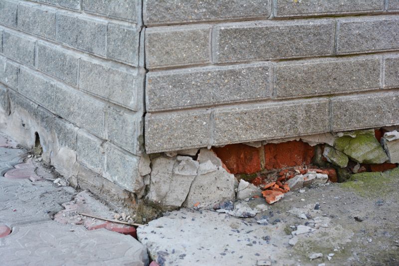 Foundation Damage Repair in Minor Hill, TN
