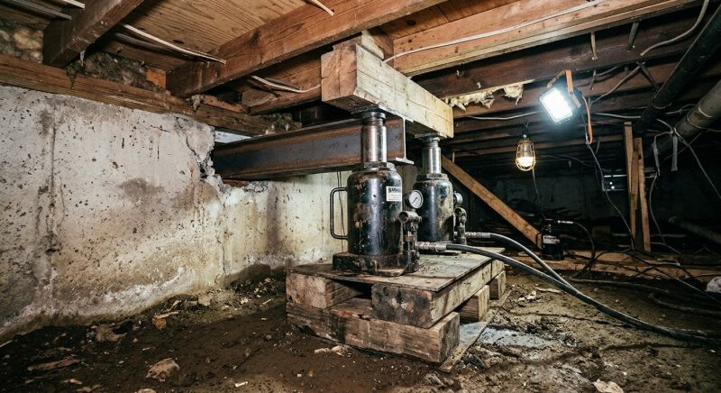 Foundation Jacking in Elkmont, AL
