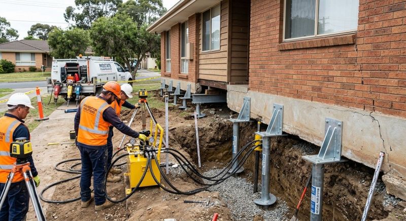 Foundation Jacking in Giles County, TN