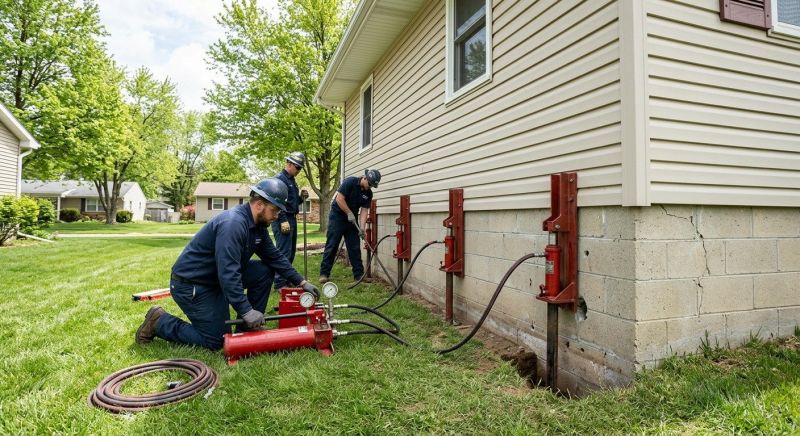 Foundation Jacking in Lawrence County, TN
