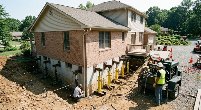 Foundation Jacking in Pulaski, TN