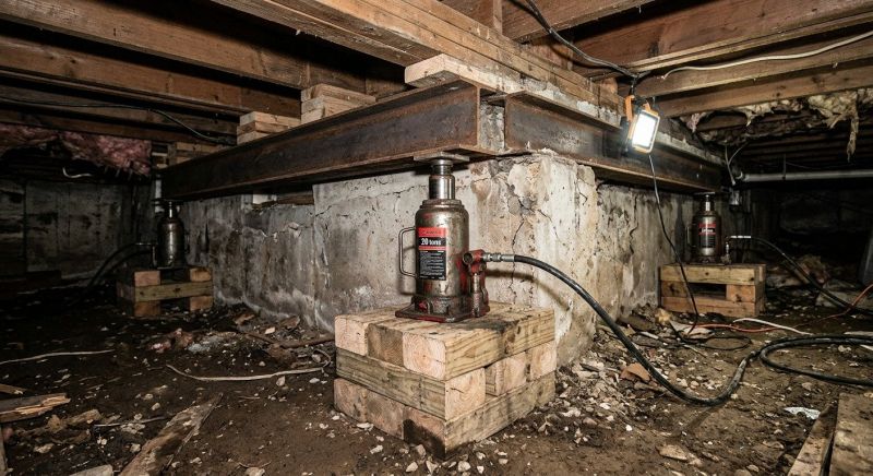 Foundation Jacking in Pulaski, TN