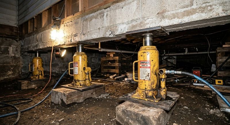 Foundation Jacking in Pulaski, TN