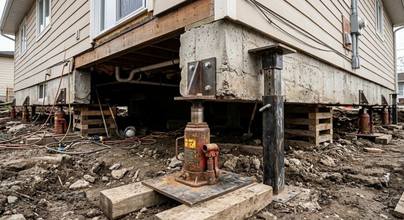 Foundation Jacking in Minor Hill, TN