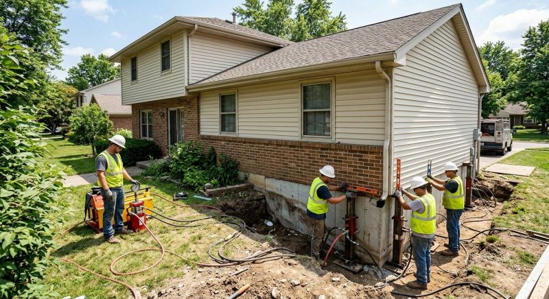 Foundation Jacking in Minor Hill, TN