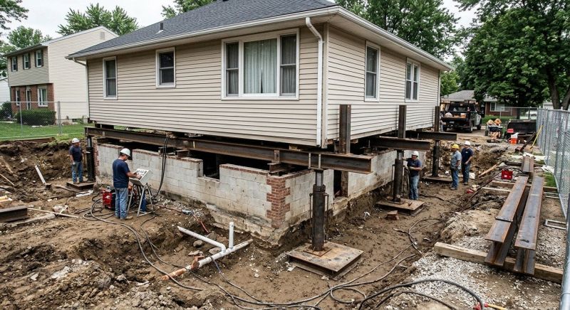 Foundation Lifting in Elkmont, AL