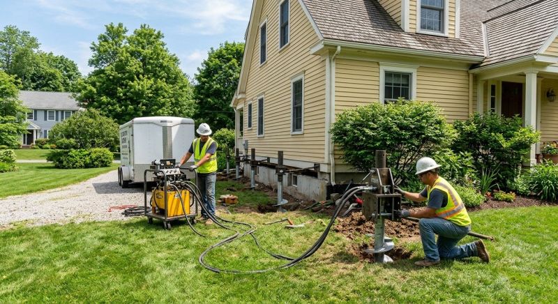 Foundation Lifting in Ethridge, TN