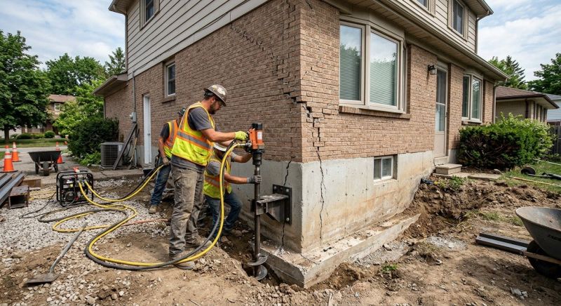 Foundation Lifting in Lawrence County, TN