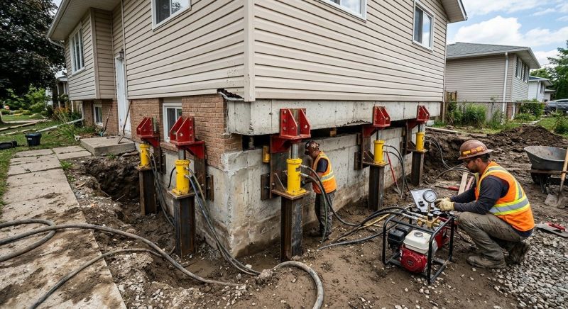 Foundation Lifting in Lawrenceburg, TN