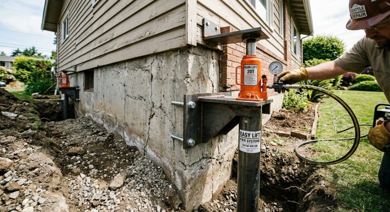 Foundation Lifting in Marshall County, TN