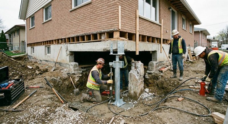 Foundation Pier Repair in Pulaski, TN