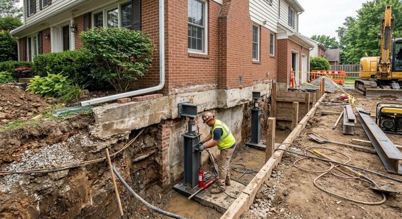 Foundation Raising in Lawrenceburg, TN