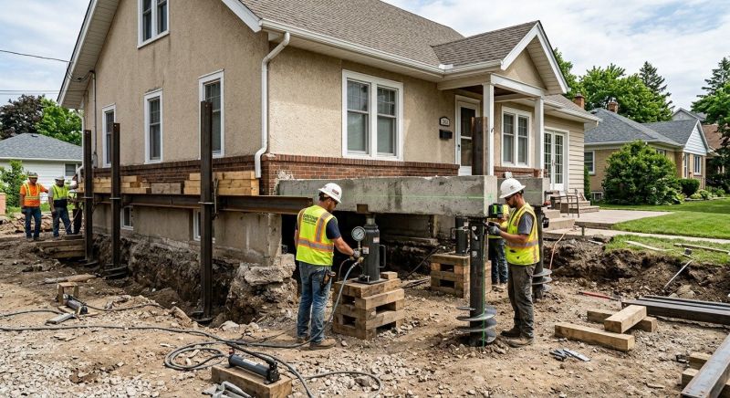 Foundation Releveling in Pulaski, TN