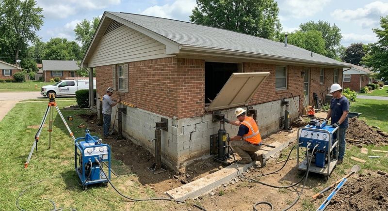 Foundation Releveling in Pulaski, TN