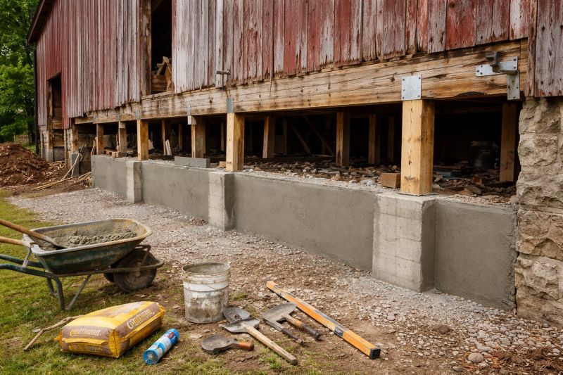 Foundation Renovation in Pulaski, TN