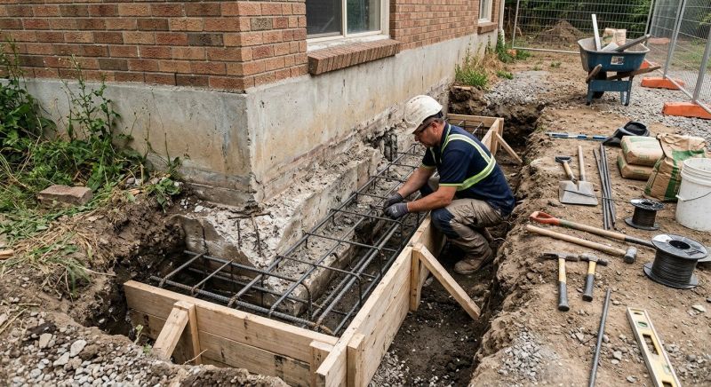 Foundation Repair in Ethridge, TN