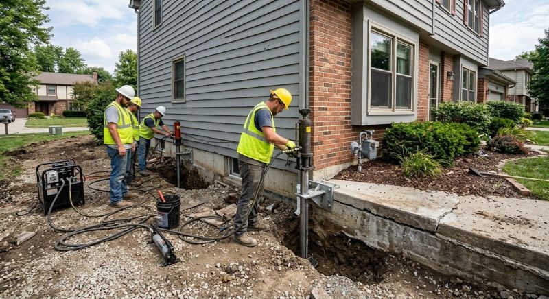 Foundation Stabilizing in Giles County, TN