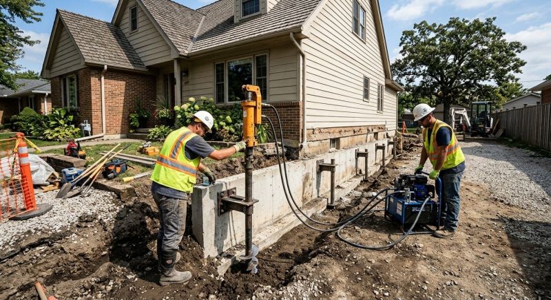 Foundation Stabilizing in Pulaski, TN