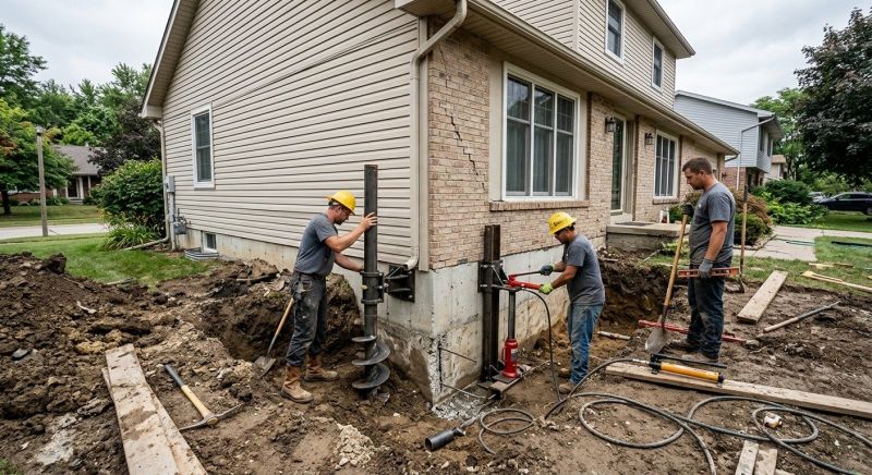 Foundation Structural Repair in Ethridge, TN
