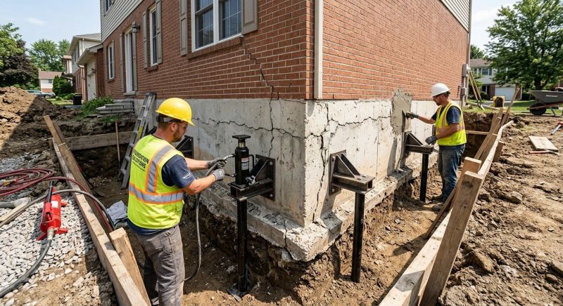 Foundation Structural Repair in Summertown, TN
