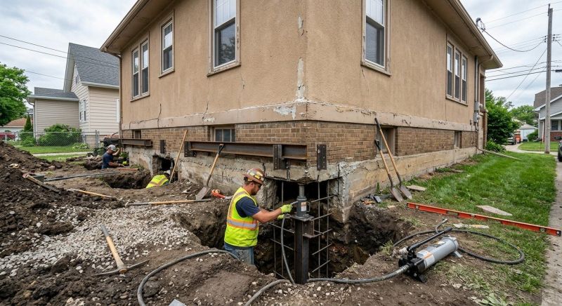 Foundation Underpinning in Pulaski, TN