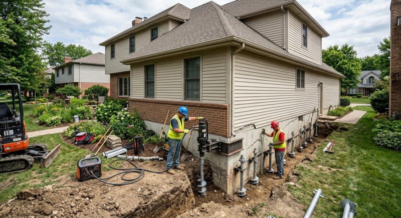 Helical Pile Installation in Pulaski, TN