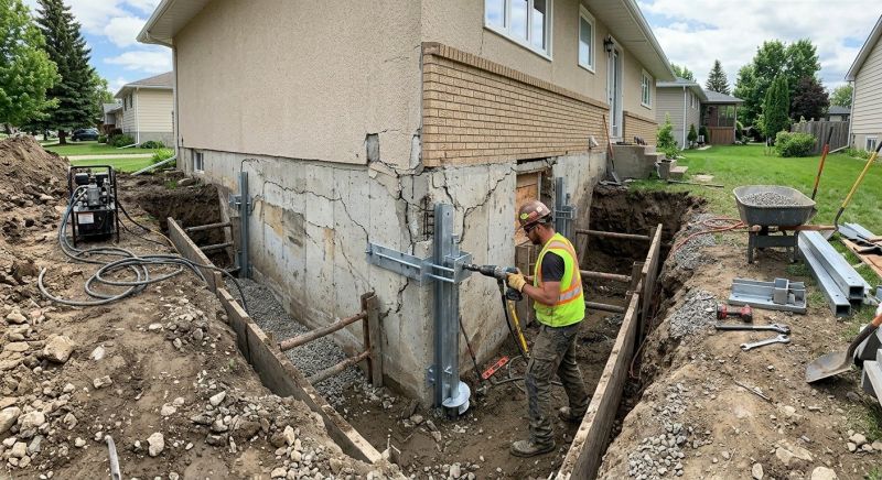 Home Foundation Repair in Giles County, TN