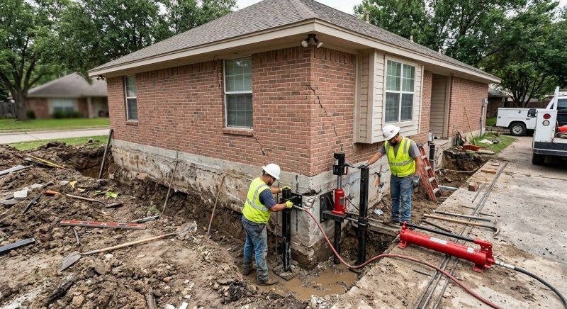 House Foundation Repair in Summertown, TN