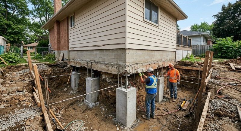 House Underpinning in Pulaski, TN