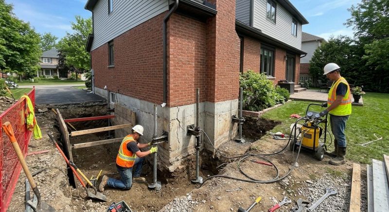 House Underpinning in Pulaski, TN