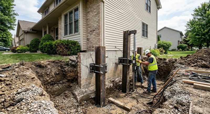 House Underpinning in Pulaski, TN