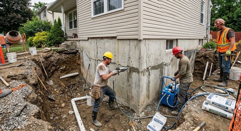 Leaking Foundation Repair in Pulaski, TN
