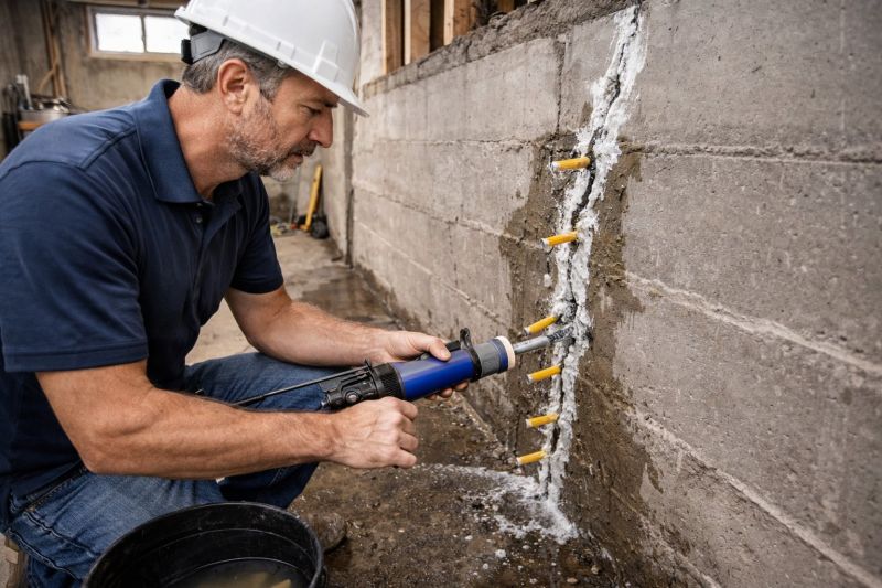 Leaking Foundation Repair in Pulaski, TN
