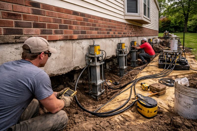 Settling Foundation Service in Culleoka, TN