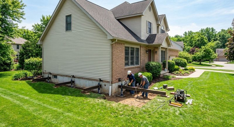 Settling Foundation Service in Culleoka, TN