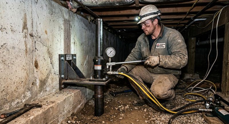 Settling Foundation Service in Ethridge, TN