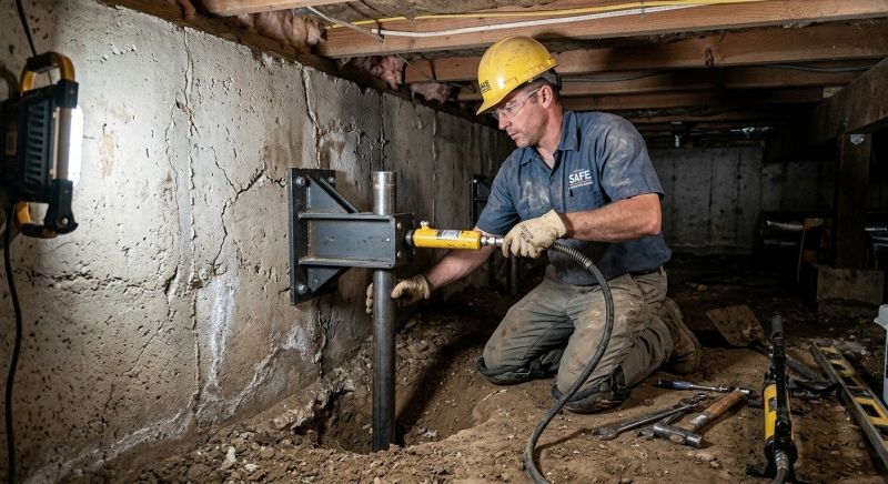 Settling Foundation Service in Giles County, TN